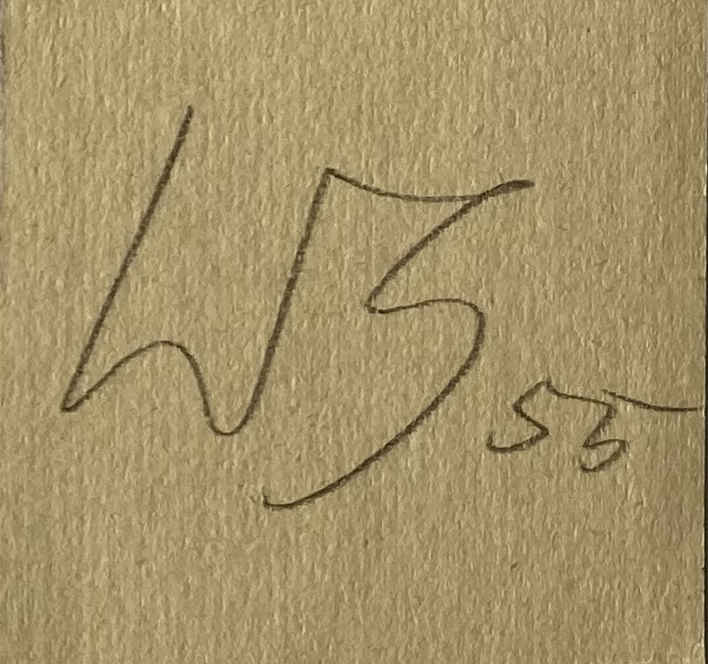 Werner GILGIEN (* 1900, † 1990) - Hacia el mediodía - Óleo sobre papel - Imagen 3